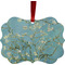 Apple Blossoms (Van Gogh) Christmas Ornament (Front View)