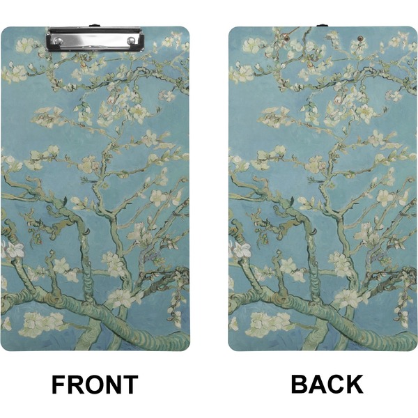 Apple Blossoms (Van Gogh) Clipboard (Legal) (Front + Back)