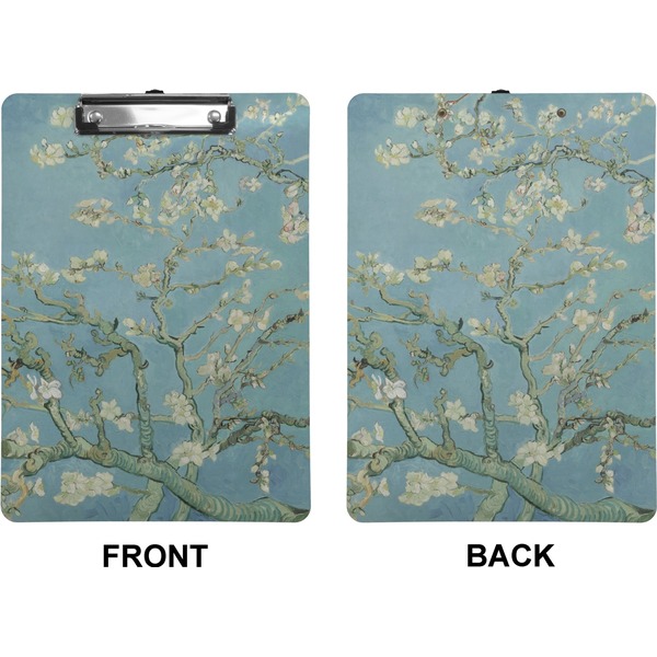Apple Blossoms (Van Gogh) Clipboard (Letter) (Front + Back)