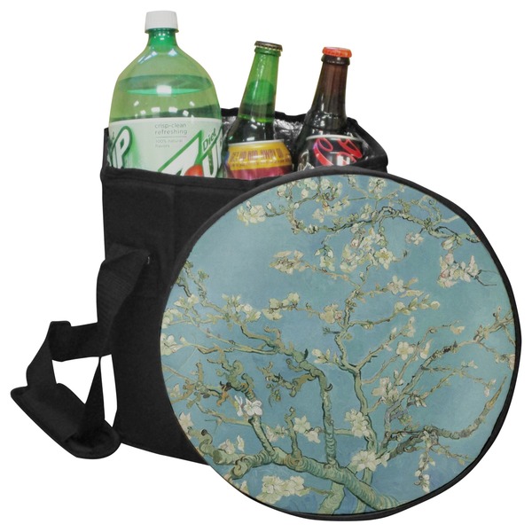 Custom Almond Blossoms (Van Gogh) Collapsible Cooler & Seat