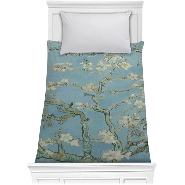 Custom Almond Blossoms (Van Gogh) Comforter - Twin
