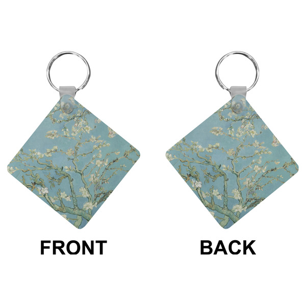Apple Blossoms (Van Gogh) Diamond Keychain (Front + Back)
