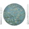 Almond Blossoms (Van Gogh) 10" Glass Lunch / Dinner Plates - Single or Set