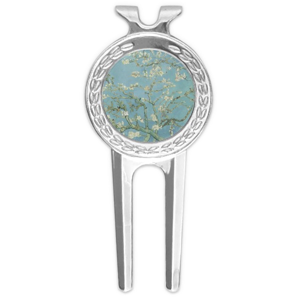 Custom Almond Blossoms (Van Gogh) Golf Divot Tool & Ball Marker
