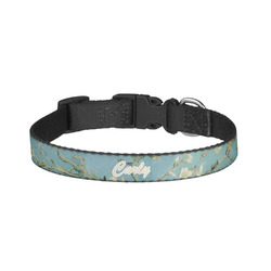 Almond Blossoms (Van Gogh) Dog Collar - Small