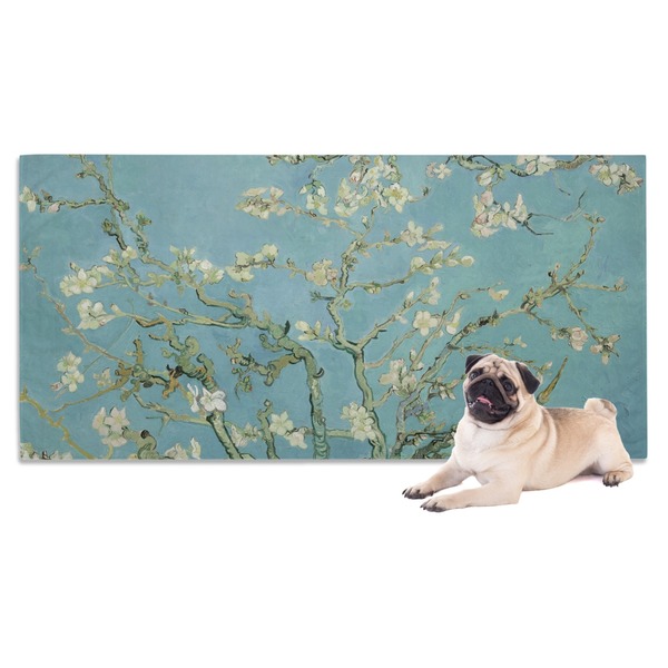 Custom Almond Blossoms (Van Gogh) Dog Towel