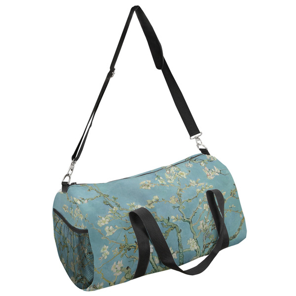 Custom Almond Blossoms (Van Gogh) Duffel Bag - Large