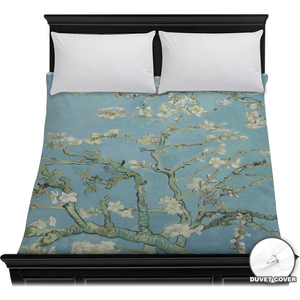 Custom Almond Blossoms (Van Gogh) Duvet Cover - Full / Queen