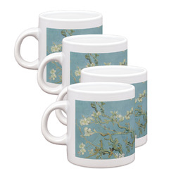 Almond Blossoms (Van Gogh) Single Shot Espresso Cups - Set of 4