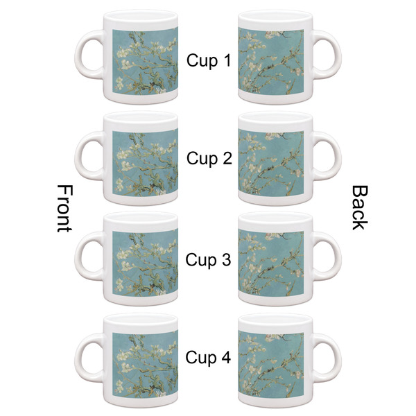 Apple Blossoms (Van Gogh) Espresso Cup Set of 4 - Apvl