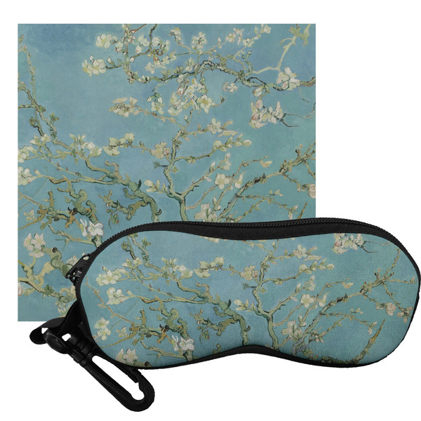 Custom Almond Blossoms (Van Gogh) Eyeglass Case & Cloth