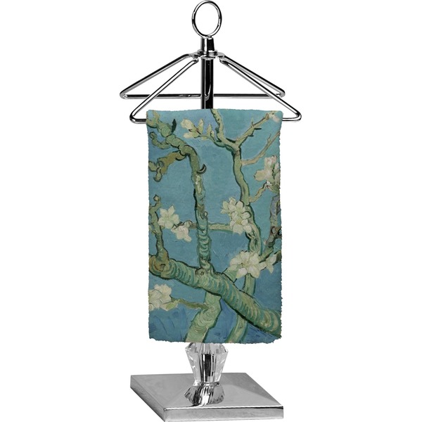 Custom Almond Blossoms (Van Gogh) Finger Tip Towel - Full Print