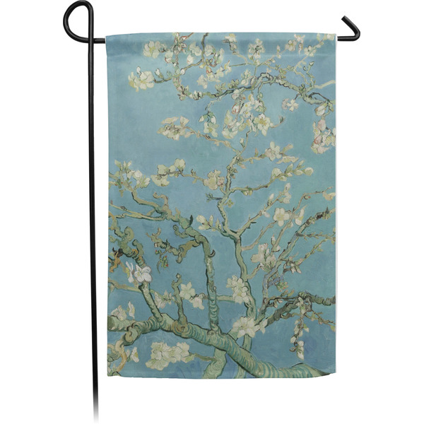 Custom Almond Blossoms (Van Gogh) Small Garden Flag - Single Sided