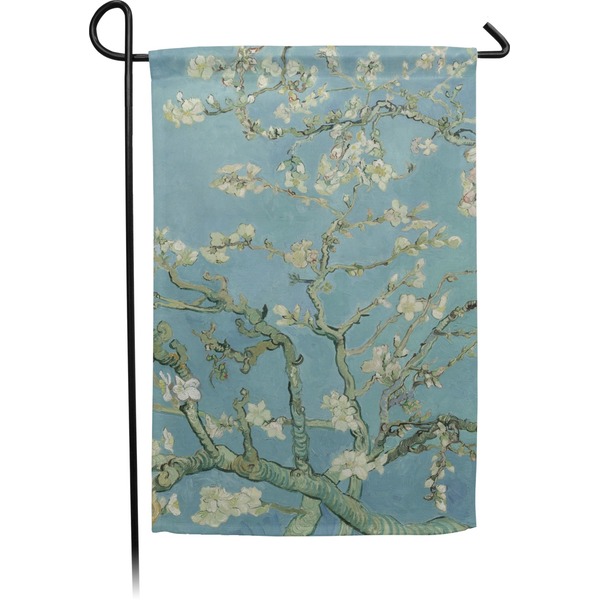 Custom Almond Blossoms (Van Gogh) Small Garden Flag - Double Sided