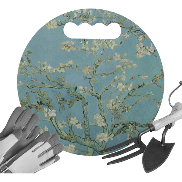 Custom Almond Blossoms (Van Gogh) Gardening Knee Cushion