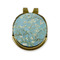 Almond Blossoms (Van Gogh) Golf Ball Marker - Hat Clip - Gold