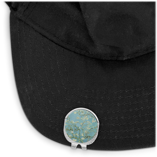 Apple Blossoms (Van Gogh) Golf Ball Marker Hat Clip - Main