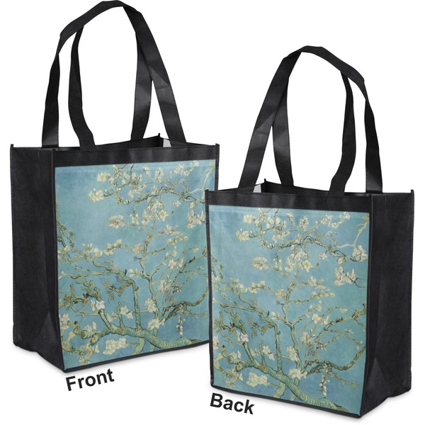 Apple Blossoms (Van Gogh) Grocery Bag - Apvl