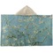 Apple Blossoms (Van Gogh) Hooded towel