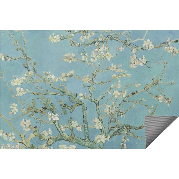 Custom Almond Blossoms (Van Gogh) Indoor / Outdoor Rug