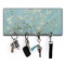 Apple Blossoms (Van Gogh) Key Hanger w/ 4 Hooks & Keys