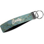 Almond Blossoms (Van Gogh) Webbing Keychain Fob - Large
