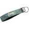 Almond Blossoms (Van Gogh) Webbing Keychain FOB with Metal