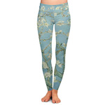 Almond Blossoms (Van Gogh) Ladies Leggings - Extra Large