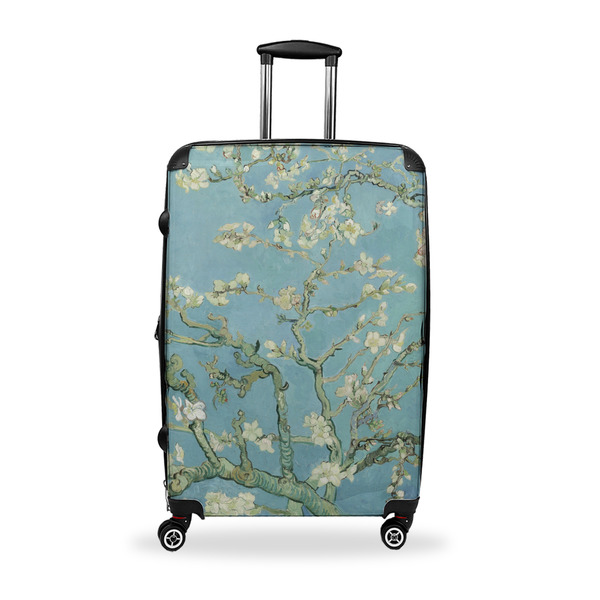 Custom Almond Blossoms (Van Gogh) Suitcase - 28" Large - Checked