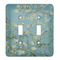 Almond Blossoms (Van Gogh) Light Switch Cover (2 Toggle Plate)