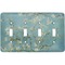 Almond Blossoms (Van Gogh) Light Switch Cover (4 Toggle Plate)