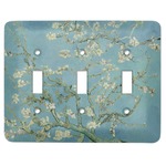Almond Blossoms (Van Gogh) Light Switch Cover (3 Toggle Plate)
