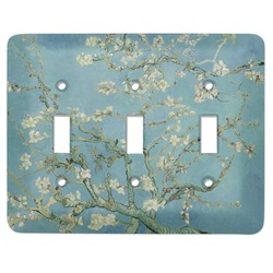 Almond Blossoms (Van Gogh) Light Switch Cover (3 Toggle Plate)