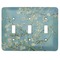Almond Blossoms (Van Gogh) Light Switch Cover (3 Toggle Plate)