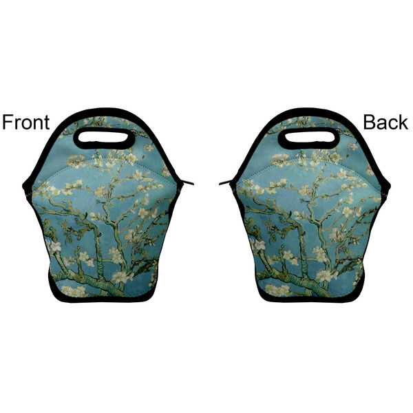 Apple Blossoms (Van Gogh) Lunch Bag - Front and Back