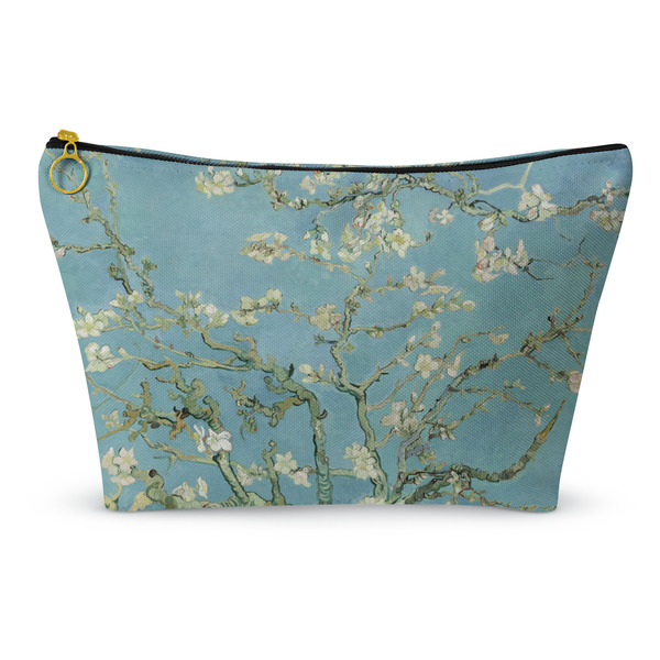 Custom Almond Blossoms (Van Gogh) Makeup Bag - Small - 8.5"x4.5"