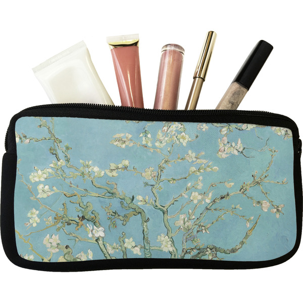 Custom Almond Blossoms (Van Gogh) Makeup / Cosmetic Bag - Small