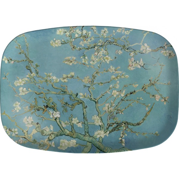 Custom Almond Blossoms (Van Gogh) Melamine Platter