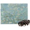 Apple Blossoms (Van Gogh) Microfleece Dog Blanket - Large