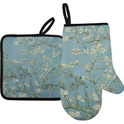 Almond Blossoms (Van Gogh) Oven Mitt & Pot Holder Set