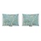 Apple Blossoms (Van Gogh) Outdoor Rectangular Throw Pillow (Front and Back)