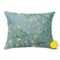 Almond Blossoms (Van Gogh) Outdoor Throw Pillow (Rectangular)