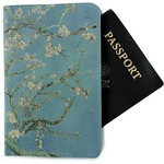 Almond Blossoms (Van Gogh) Passport Holder - Fabric