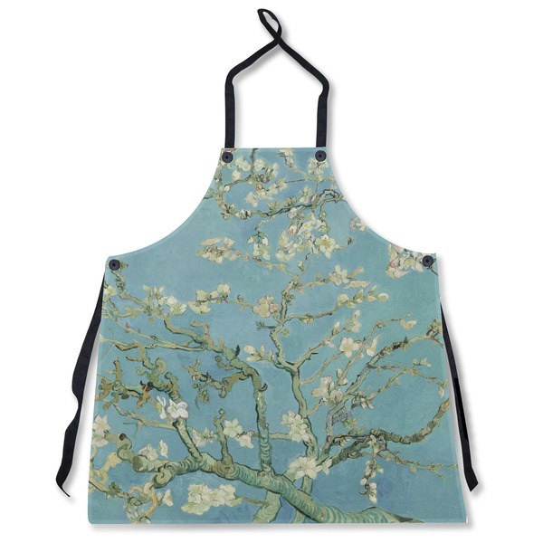 Custom Almond Blossoms (Van Gogh) Apron Without Pockets