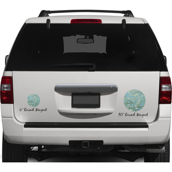 Apple Blossoms (Van Gogh) Personalized Car Magnets on Ford Explorer