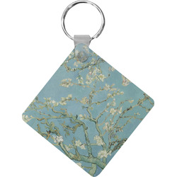 Almond Blossoms (Van Gogh) Diamond Plastic Keychain