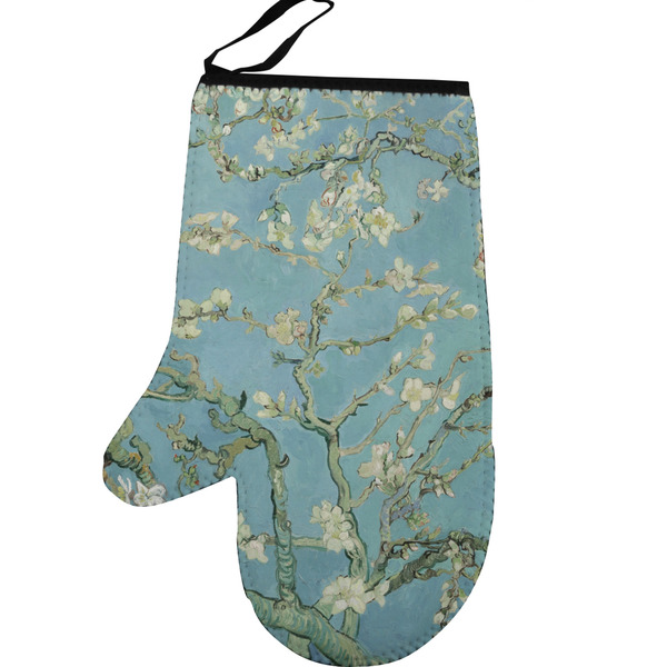 Custom Almond Blossoms (Van Gogh) Left Oven Mitt