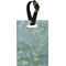 Almond Blossoms (Van Gogh) Plastic Luggage Tag - Rectangular