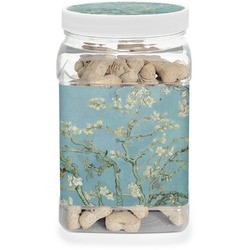 Almond Blossoms (Van Gogh) Dog Treat Jar