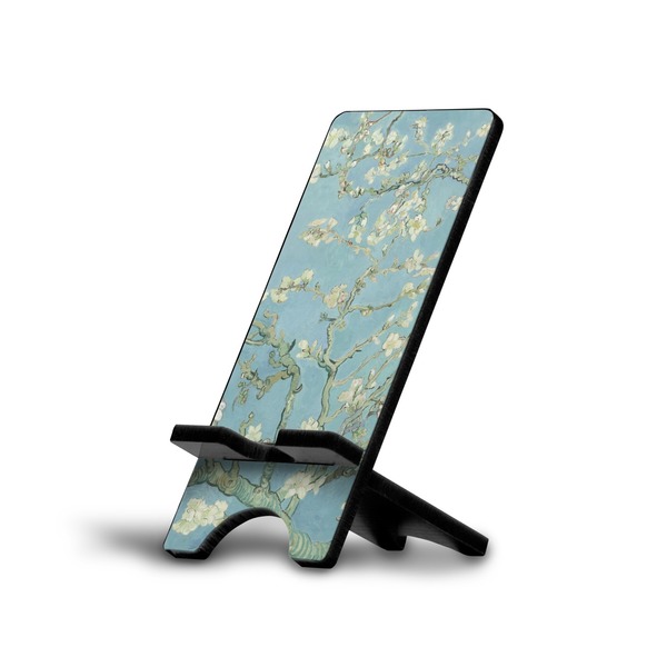 Custom Almond Blossoms (Van Gogh) Cell Phone Stand (Small)